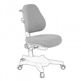 Чехол для кресла Solidago Grey