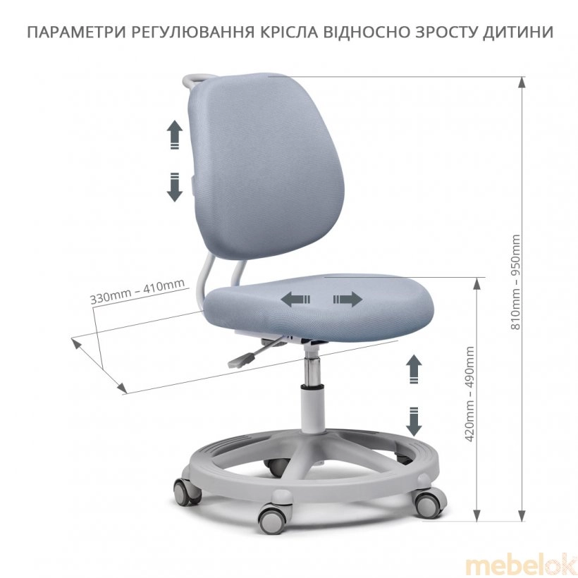 Чехол для кресла Pratico Grey от фабрики FunDesk (ФанДеск)