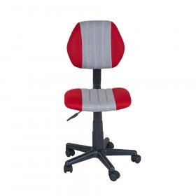 Кресло детское LST4 Red-Grey