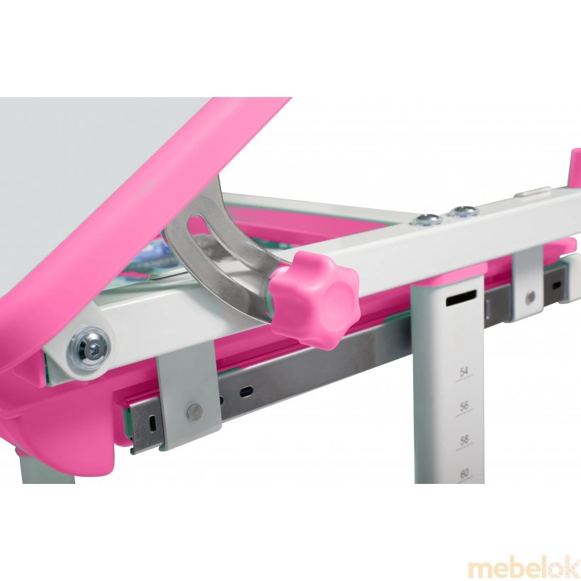 комплект Стол + Стулья с видом в обстановке (Комплект парта и стул растущие Piccolino III Pink)