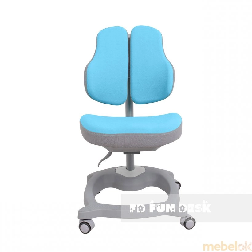 Комплект парта растущая Libro Blue и кресло Diverso Blue от фабрики FunDesk (ФанДеск)