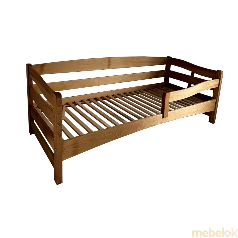 Ліжко Afina 80x160 бук лак
