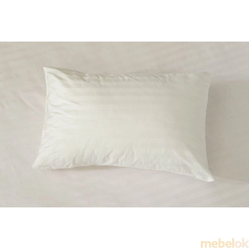 Комплект постельного белья полуторный евро сатин-страйп white 200х220 от фабрики Good-Dream (Гуд-Дрим)