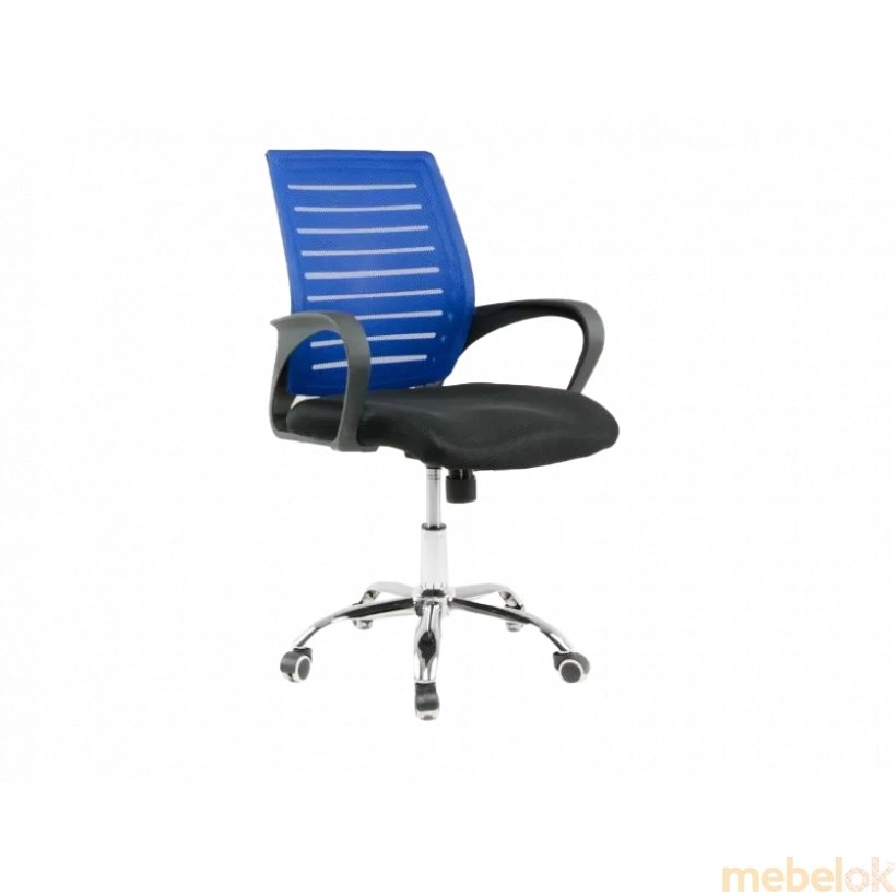 Кресло офисное Flash black-blue