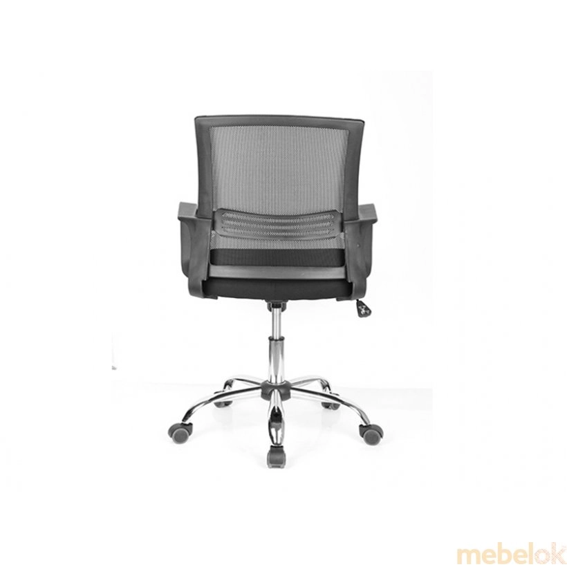 стул с видом в обстановке (Кресло офисное  Manila black BL 2212)