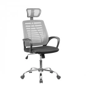 Крісло офісне Bayshore black-grey/BL1513 grey