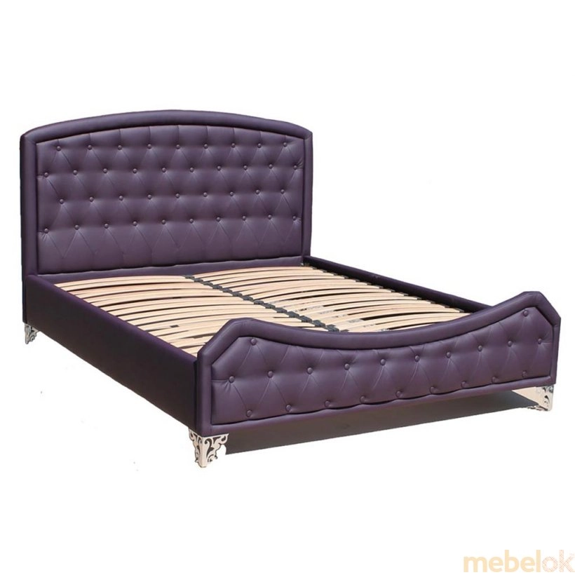 ліжко з виглядом в обстановці (Ліжко Саманта 180х200 з металевим каркасом.)