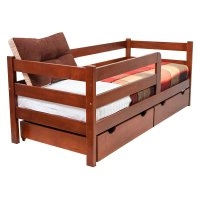 Кровать подростковая MONTANA 80x190 с ящиками окрашенная