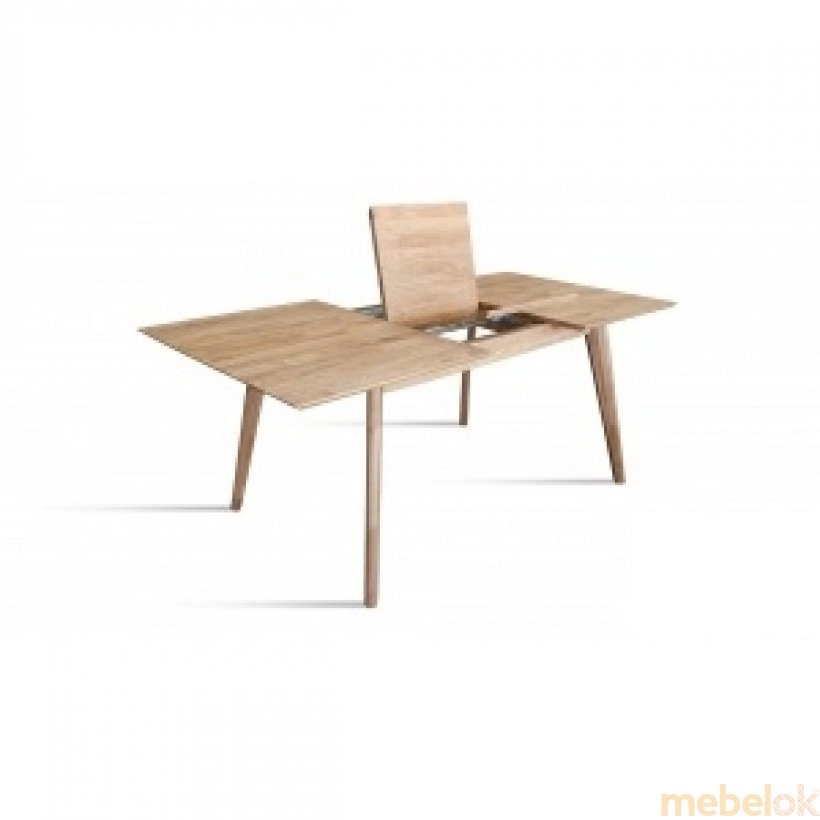 стіл з виглядом в обстановці (Стіл Нордік G 120(165)Х80 дуб-21 (123-39))