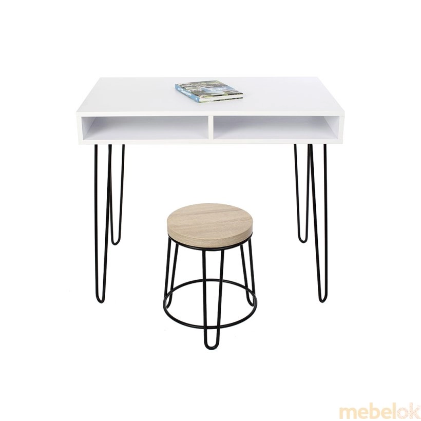 стол с видом в обстановке (Стол Desk 1500)