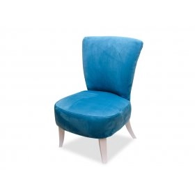 Кресло Квадро 2 голубое