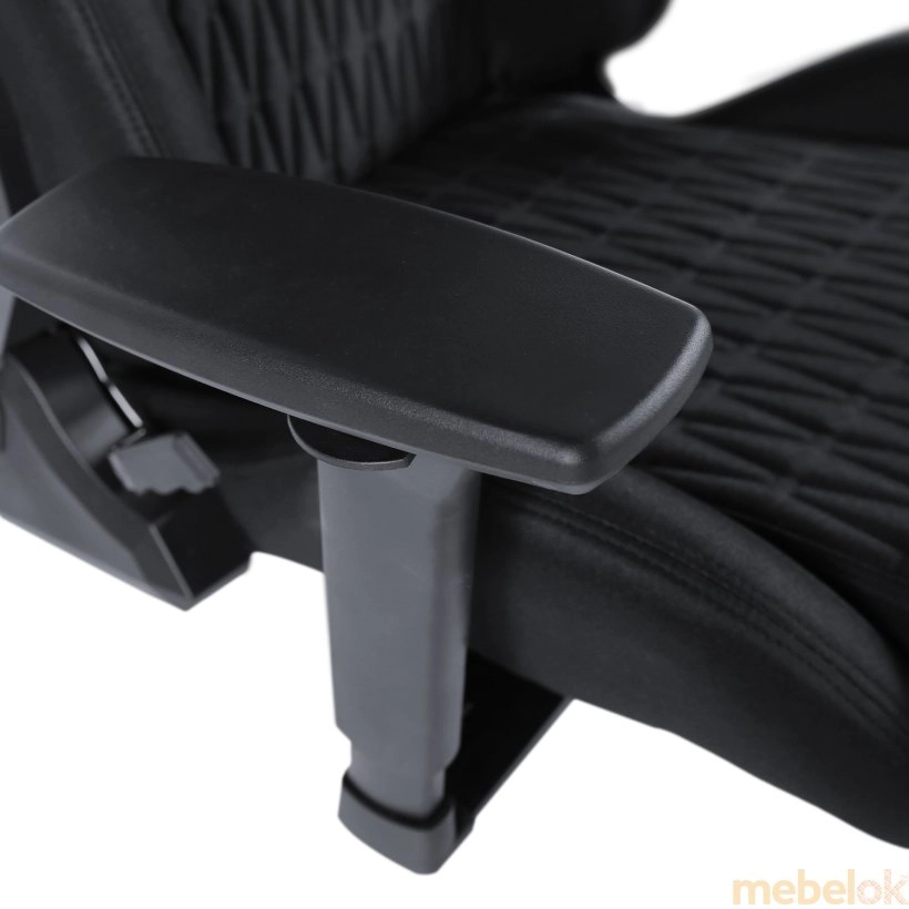 стул с видом в обстановке (Кресло для геймеров Darkside PRO Fabric (HTC-914) Black)