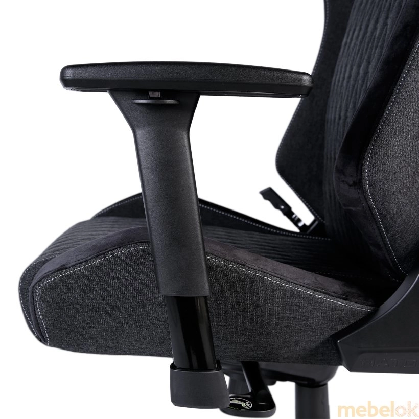 Кресло для геймеров Ironsky Fabric (HTC-898) Black с другого ракурса