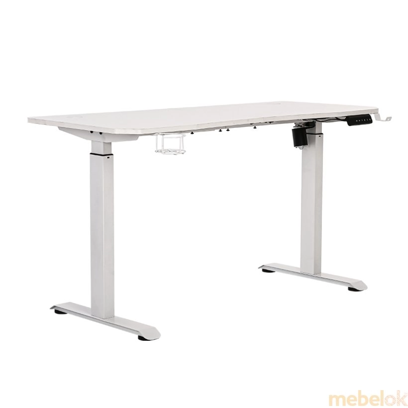 Комп'ютерний стіл моторизований Vast PRO (HTD-052) White