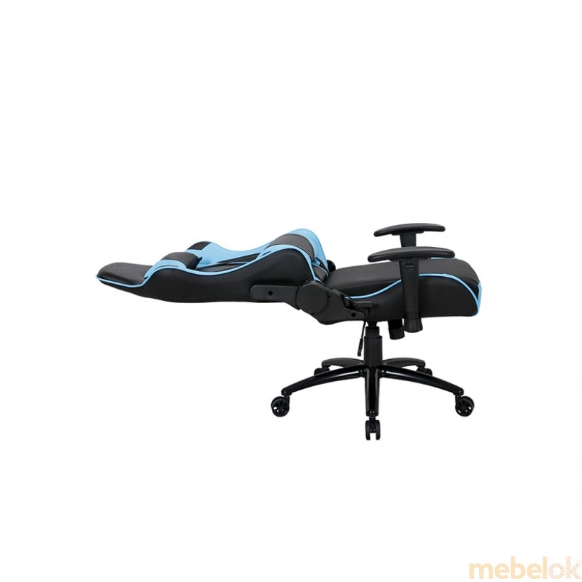 Кресло для геймеров Hypersport Air (HTC-940) Black/Blue с другого ракурса