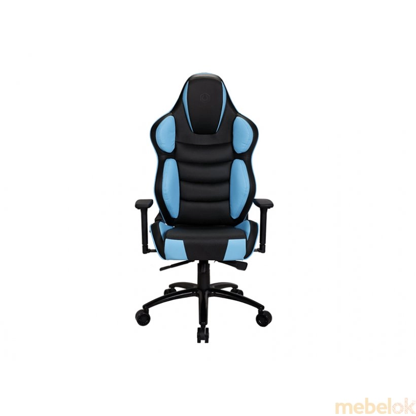 стул с видом в обстановке (Кресло для геймеров Hypersport Air (HTC-940) Black/Blue)