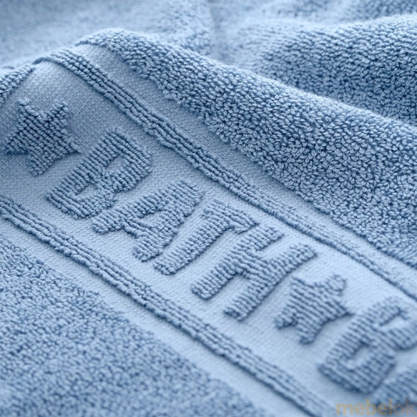 полотенце с видом в обстановке (Полотенце махровое BATH 50х90 Серое)