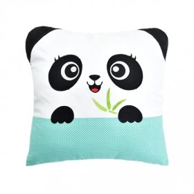 Декоративная подушка Панда ментол