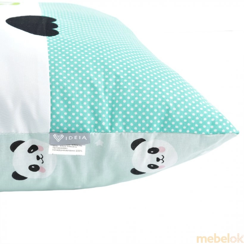 Декоративная подушка Панда ментол от фабрики IDEIA (Идея)
