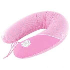 Подушка для кормления Standart горошок розовый