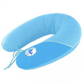 Подушка для годування Standart горошок блакитний