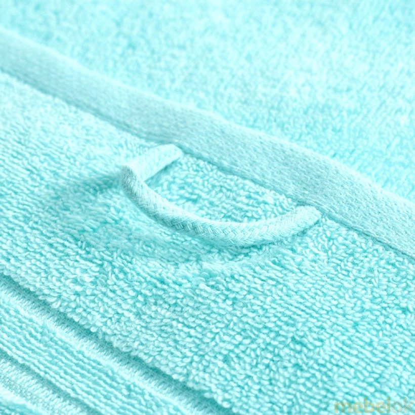 Махровое полотенце Aqua Fiber Premium 50x90 голубой от фабрики IDEIA (Идея)