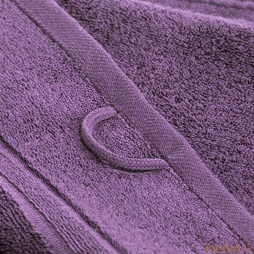 Махровий рушник Aqua Fiber Premium 50x90 фіолетовий від фабрики IDEIA (Ідея)