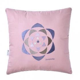 Подушка декоративная Rain розовый/Serenity