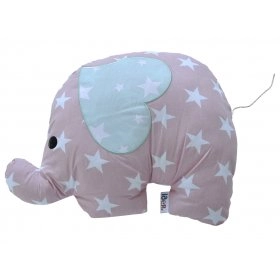 Подушка декоративная Слон пудра