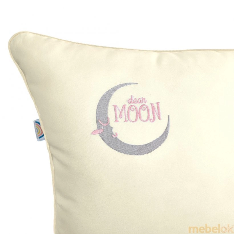подушка з виглядом в обстановці (Подушка Sweet Moon 40x60 Молоко)