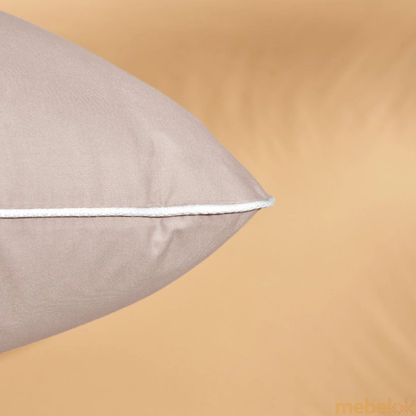 Подушка Модерн с вышивкой 45х45 Светло-серый от фабрики IDEIA (Идея)