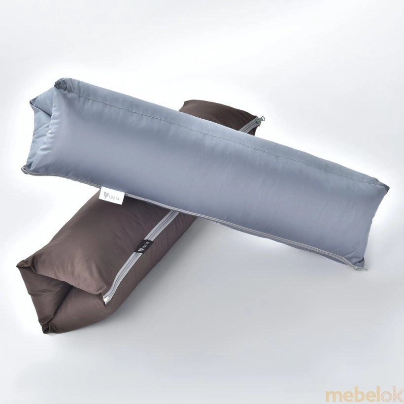 Подушка-трансформер для путешествий 40х60х10 Серый от фабрики IDEIA (Идея)
