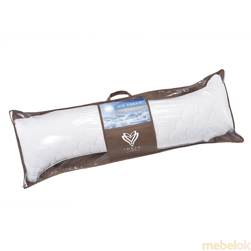подушка з виглядом в обстановці (Подушка для тіла AIR DREAM 40х130 CLASSIC S-Form)