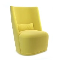 Мягкое кресло Габриель 028 желтое