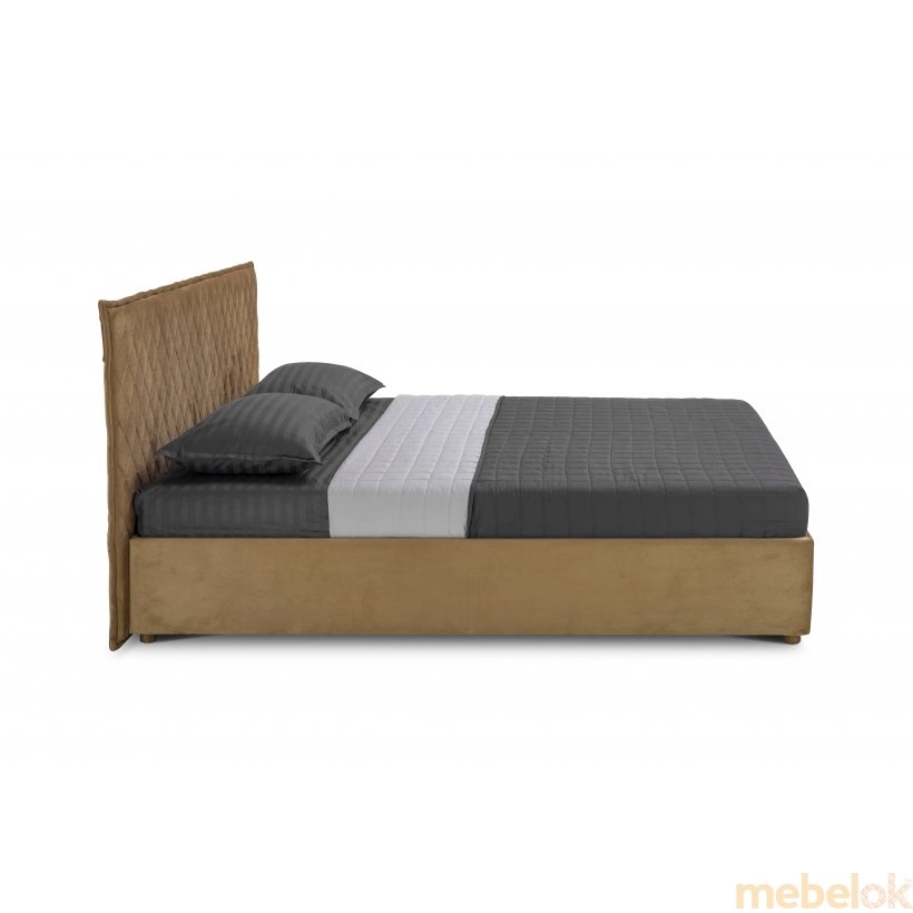 кровать с видом в обстановке (Кровать Patricia с подъемным механизмом 180x200)