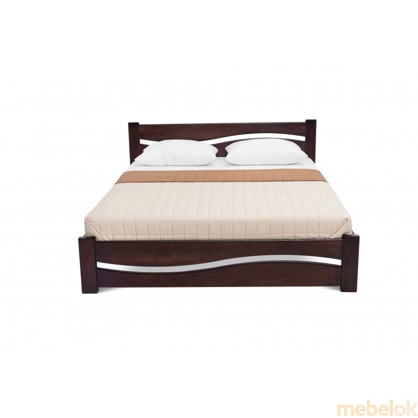ліжко з виглядом в обстановці (Ліжко Альва сосна 120x190)