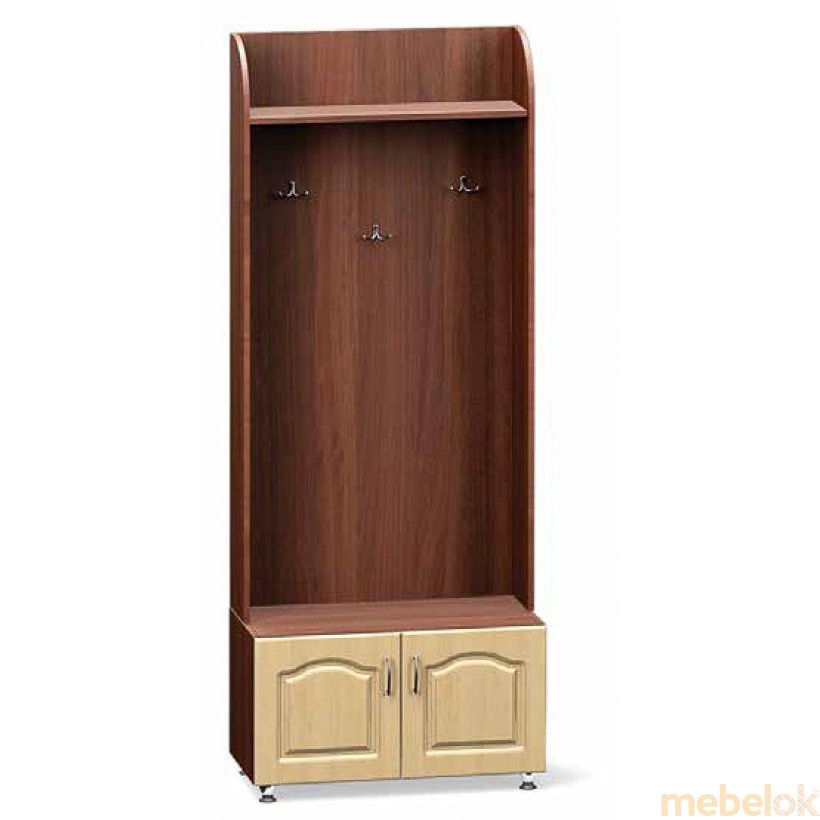 Шкаф открытый с вешалкой и дверкой 1-14 60х205 МДФ