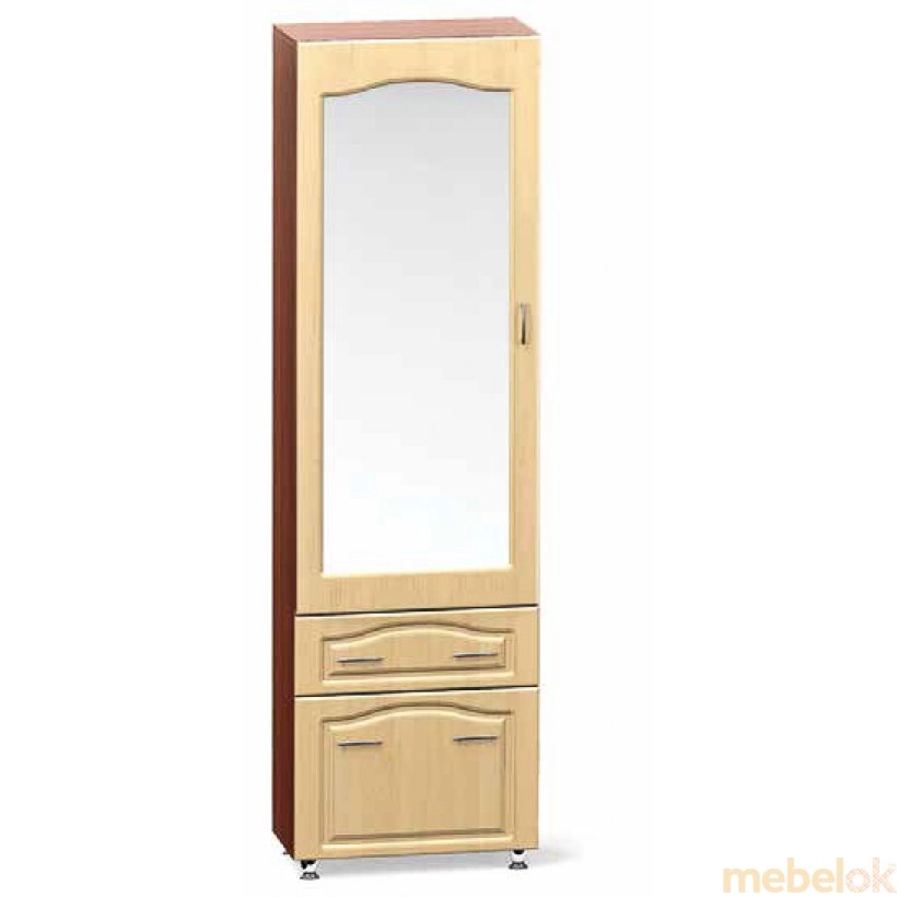 Шкаф 1-но дверный с ящиком и дверкой 1-06 60х205 МДФ