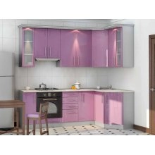  Фиолетовые кухни