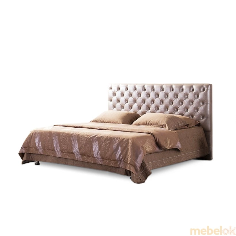 Двуспальная мягкая кровать Деко 160х200