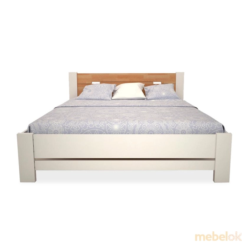 Кровать Селена+ комби (бук/дуб) 160х200