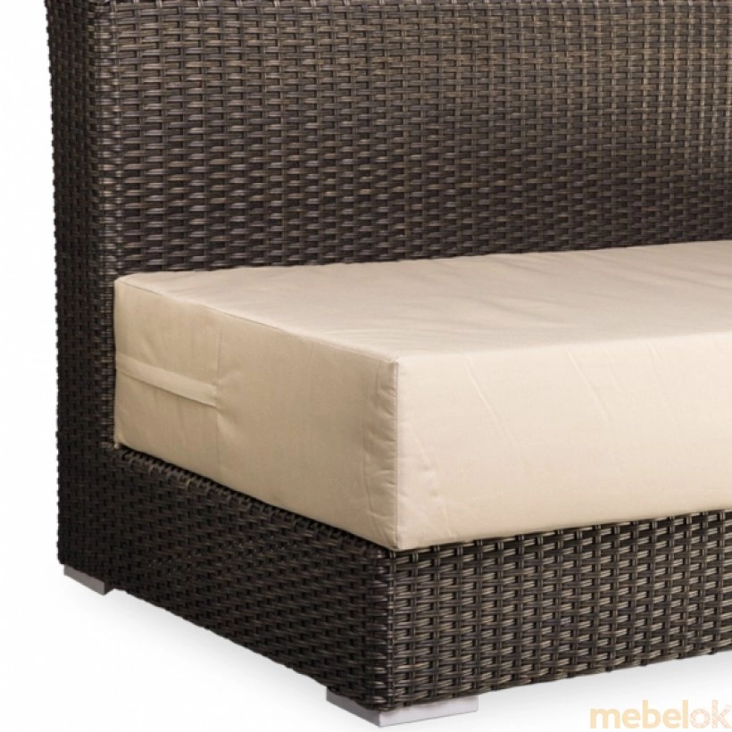 Модульний диван прямий Kombo 130х80х80 без м'якого сидіння і подушок від фабрики Komforta (Комфорта)
