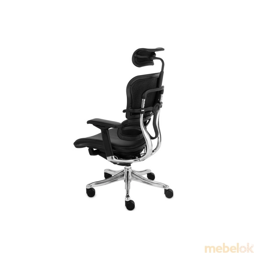 Кресло для руководителя ERGOHUMAN PLUS черное от фабрики KRESLALUX (Креслалюкс)