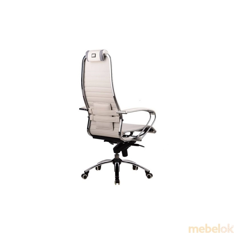 Кресло руководителя Samurai K1 White от фабрики KRESLALUX (Креслалюкс)
