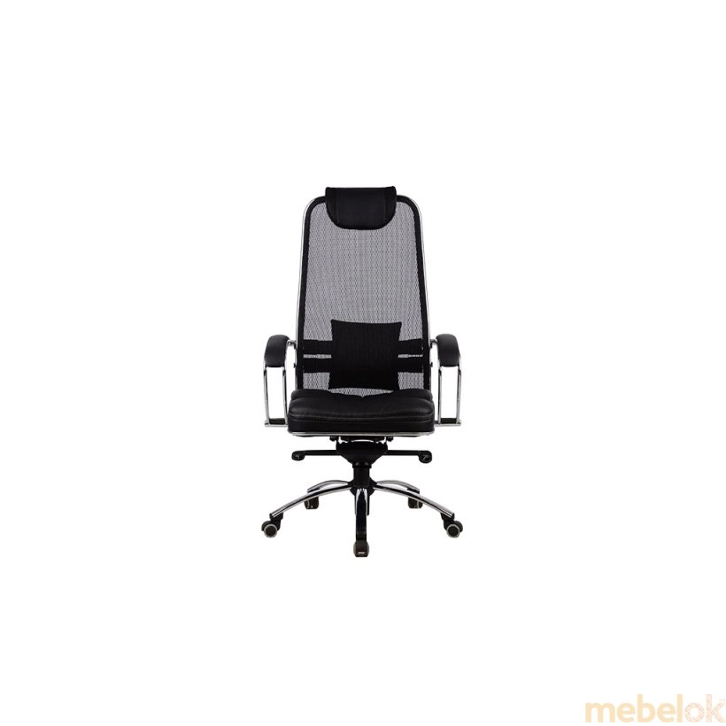 Кресло руководителя Samurai S1 Black от фабрики KRESLALUX (Креслалюкс)
