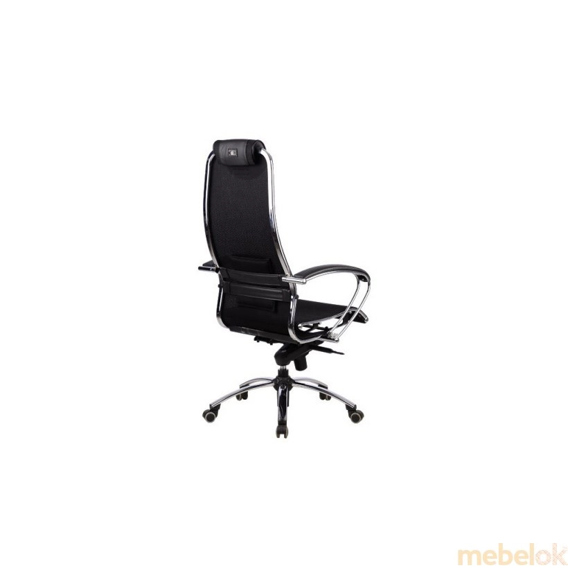 Крісло керівника Samurai S1 Plus Black від фабрики KRESLALUX (Креслалюкс)