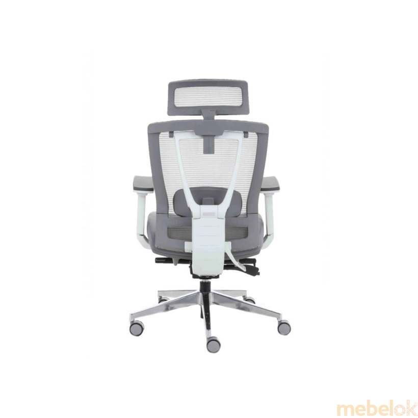 стілець з виглядом в обстановці (Ергономічне крісло ERGO CHAIR 2 Grey)