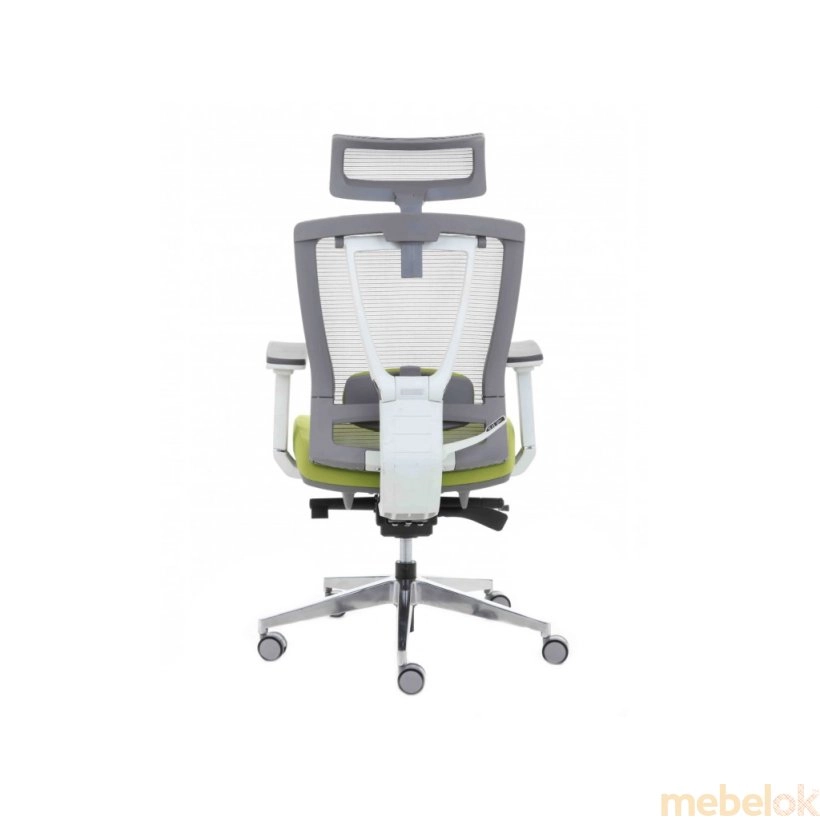 стул с видом в обстановке (Эргономичное кресло ERGO CHAIR 2 Green)