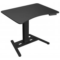 Стол с регулировкой высоты E-table One черный