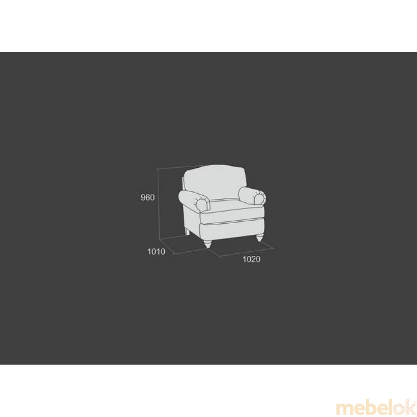 комплект мягкой мебели с видом в обстановке (Комплект мебели Клео)